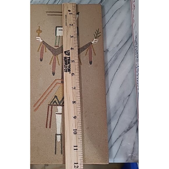 Native American Navajo Sand Painting Ceremonial Healing Yei Bei Chai S Dailey - Picture 11 of 11